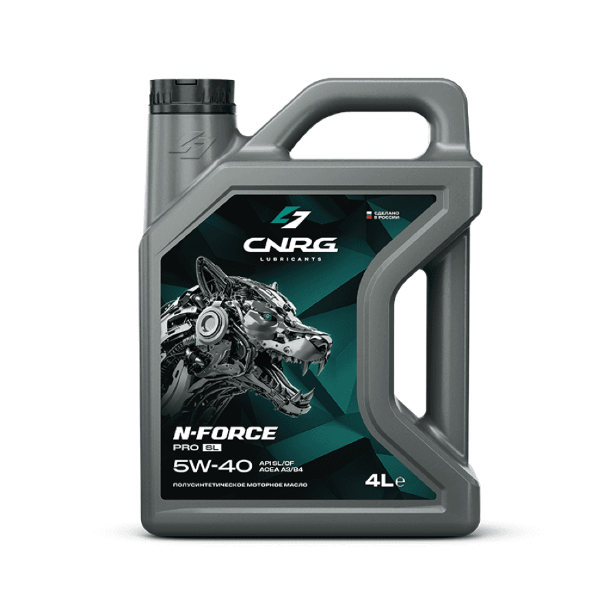 Масло моторное CNRG N-Force Pro SL 5W-40 SL/CF, A3/B4 (кан. 4 л) (NEW)