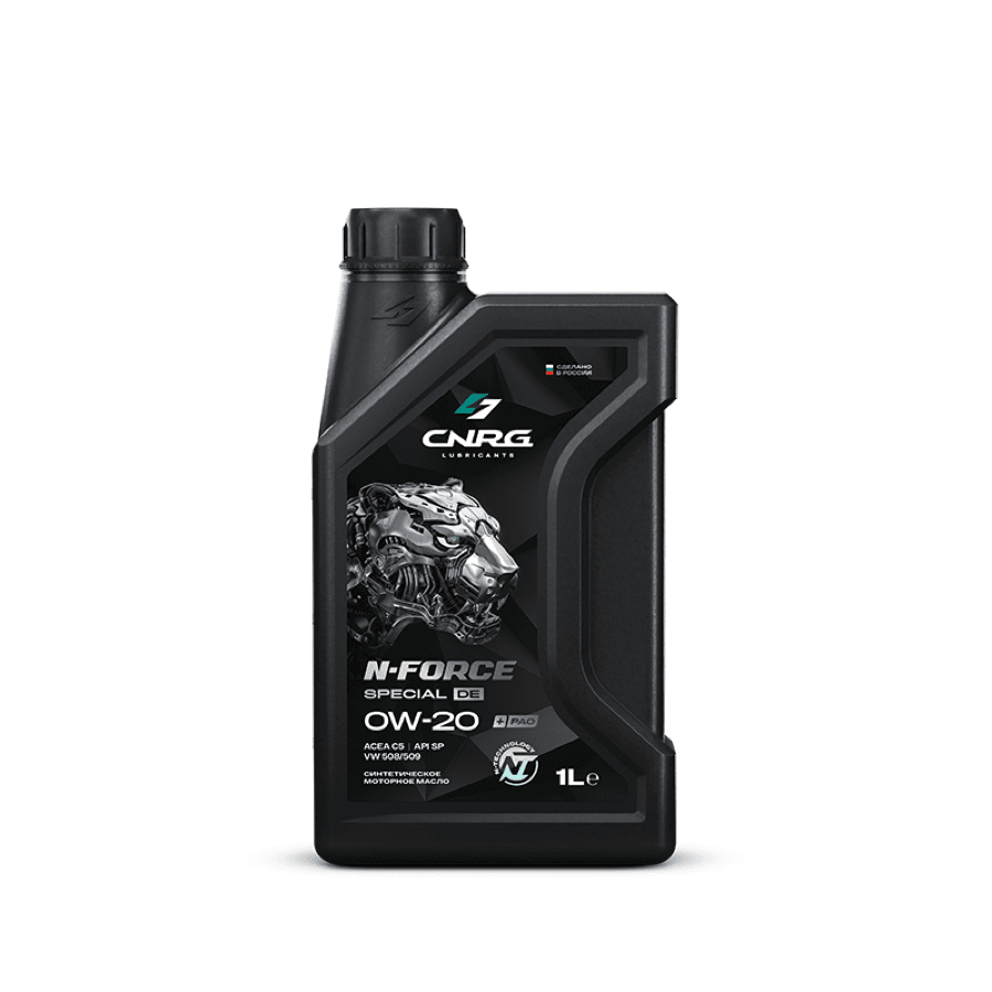 Масло моторное CNRG N-Force Special DE 0W-20 C5, VW 508/509 (кан. 1 л)