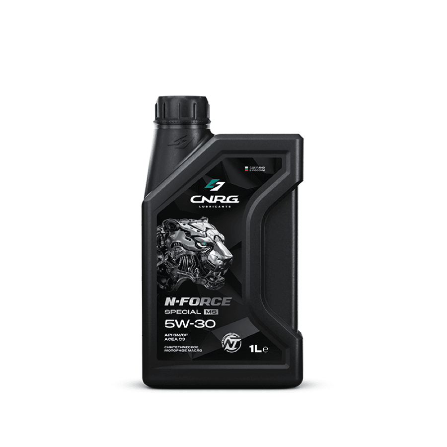 Масло моторное CNRG N-Force Special MS 5W-30 SN/CF, C3 (кан. 1 л) (NEW)