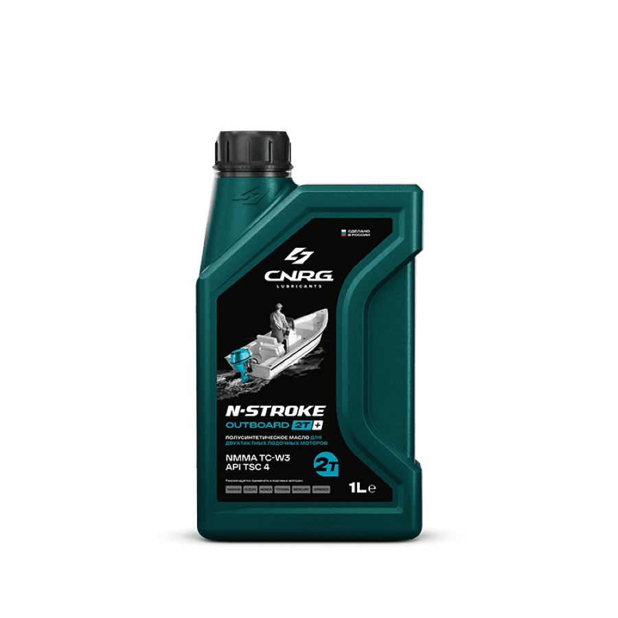 Масло моторное CNRG N-STROKE Outboard 2T+ (кан. 1 л)
