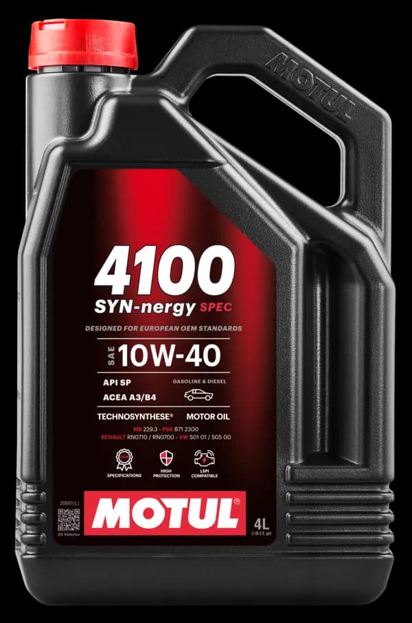 Motul 4100 SYN-NERGY SPEC 10W40 4L