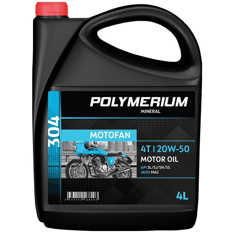 POLYMERIUM MOTOFAN 304 20W-50 4T 1L