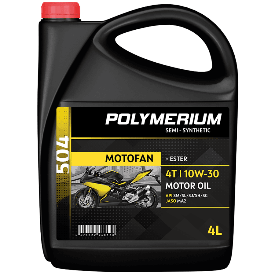 POLYMERIUM MOTOFAN 504 10W-30 4T 1L