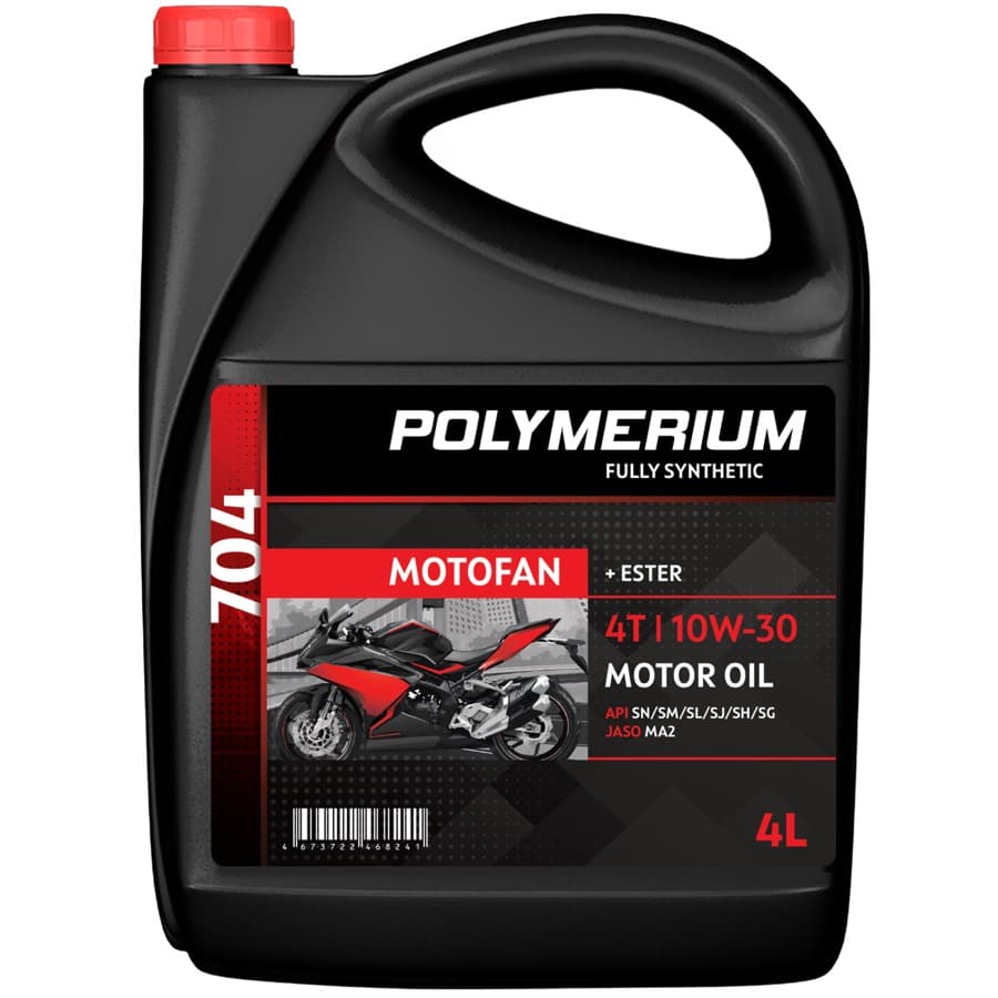 POLYMERIUM MOTOFAN 704 10W-30 4T 1L
