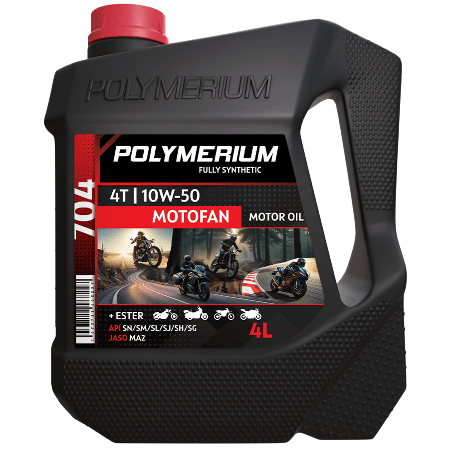 POLYMERIUM MOTOFAN 704 10W-50 4T 1L