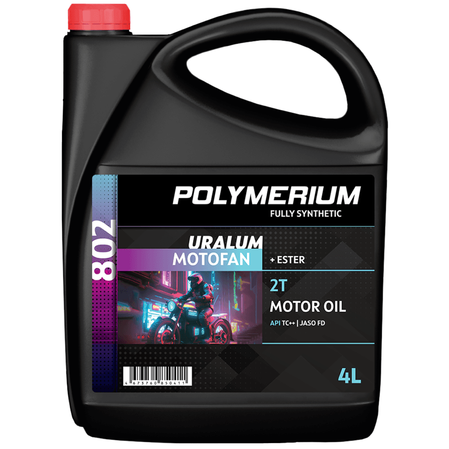 POLYMERIUM MOTOFAN 802 2T URALUM 1L